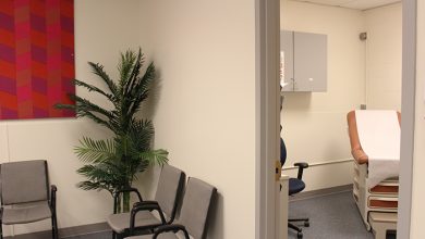 Children’s Village Health Center lobby