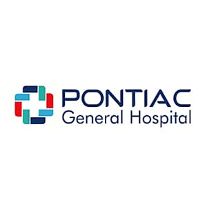 Pontiac General hospital logo